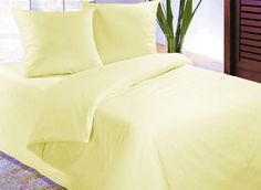 Пододеяльник Maktex из бязи 112 х 147 Желтый