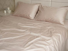 Простыня Maktex из тенселя 220x240 60S 103 Пудровый