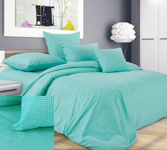 Простыня Maktex из перкали 180x220 Мятное дыхание