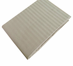 Простыня Maktex из страйп-сатина 150x220 Миндаль 1х1