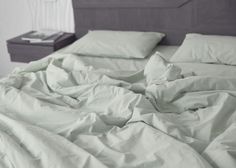 Пододеяльник Maktex из варёного хлопка 240 х 260 471 Светло-серый