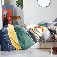 Простыня Maktex из твил-сатина 220x240 26-27 Полоски