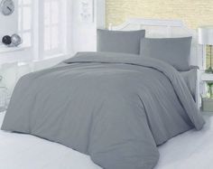 Пододеяльник Maktex из бязи 112 х 147 Серый