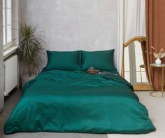 Пододеяльник Maktex из тенселя 240 х 260 60S 4234 Морская нимфа