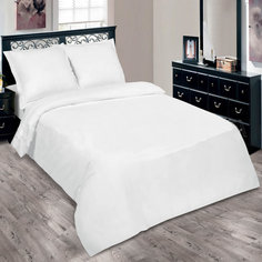 Простыня Maktex из поплина 200x220 Белый
