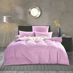 Пододеяльник Maktex из сатина 150 х 200 Сиреневый