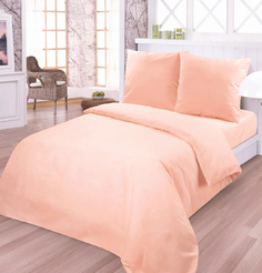 Простыня Maktex из тенселя 280x280 60S 71 Персик