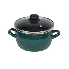 Кастрюля Сантэкс Малахит 1-2450112 5 л с крышкой сферическая