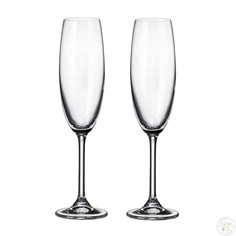 Набор бокалов для вина Crystal Bohemia 2 шт 220 мл