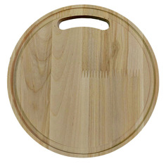 Доска разделочная GUTER BAUM 118073m, 28х28х1,8 см покрыта маслом