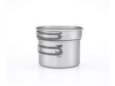 Keith Набор посуды Keith Ti6012 Ultralight 2-piece CookSet 400, 800ml