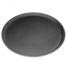MACO Поднос прорез. круглый d 35,5см, черный, серия Jiwins JW-R1400CT-BL Ma.Co.