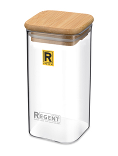 Банка для сыпучих продуктов Regent inox Linea Desco 0,3л