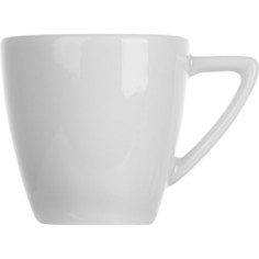 Чашка Lubiana Классик кофейная 150мл 100х70х75мм фарфор белый