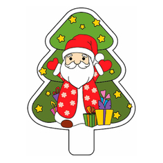 Свеча праздничная для торта в ассортименте (цвет по наличию) Без бренда