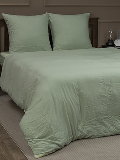 Постельное бельё Amore Mio Мако-сатин Малахит Микрофибра Евро