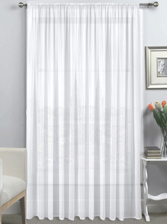 Тюль Amore Mio 0007B 600x300 см белая