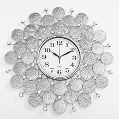 Часы настенные, серия: Ажур, "Пабраде", плавный ход, d-60 см, циферблат 22 см China