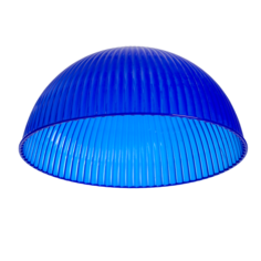 Люстра подвесная "Волна" E27 15Вт синий 40х40х18(+60)см No Brand