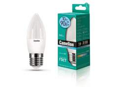 Лампа светодиодная CAMELION, E27, 10W, 4500K, "Свеча", арт. 682532 - (10 шт.)
