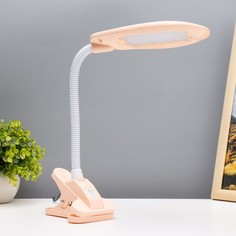 RISALUX Настольная лампа "Лантрес" LED 3,5Вт USB розовый 8,8х11х47 см