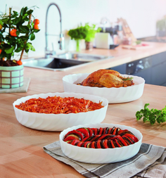 Форма для запекания SMART CUISINE ТРИАНОН 37х29 см овальная (LUMINARC P4637)