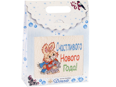 Полотенце махровое 1шт., 40x70 см. арт. ОМ-101 Счастливого Нового Года! 138567 No Brand