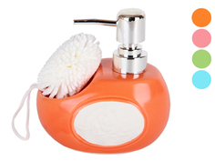 Дозатор для жидкого мыла 12,5см 5204 микс Коралл