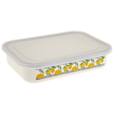 Лоток для продуктов HITT Лимонная мозаика 2,5л с пласт кр.