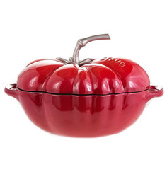 Кокот 2,9 л/25 см с крышкой, Помидор, Красный, 167263 Staub