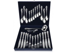 Серебряный десертный набор «Престиж» 27 предметов 184ВЛ17001 АргентА