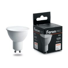 Лампа светодиодная PRO LB-1606 GU10 6W 6400K FERON 38088