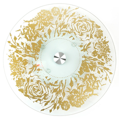 Блюдо вращающееся для сервировки стола Зотой xоровод, 32см., Nouvelle