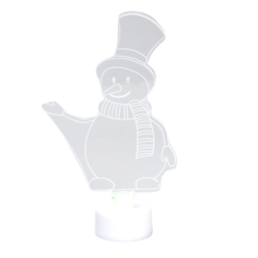 Свеча светодиодная «Снеговик» No Brand