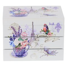 Шкатулка для украшений музыкальная, L17,5 W13,5 H13 см 313628 All Souvenirs