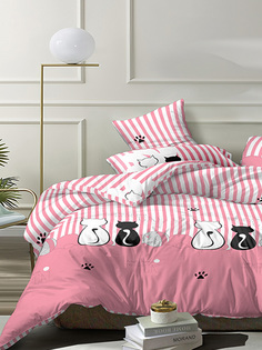 Простынь на резинке Simple House Amici 90х200 см