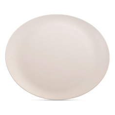 Тарелка для стейка Fioretta Steak House White 32 см белая