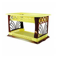 Сушилка для посуды Альтернатива Мечта хозяйки №2, 48 x 30,5 x 30 см двухъярусная Alternativa