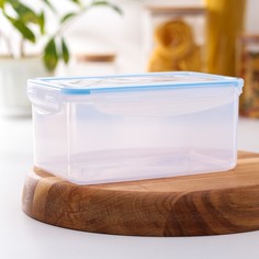 Контейнер пищевой 1,5 л с герметичной крышкой No Brand