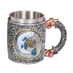Кружка нержавеющая сталь, 460 мл, Рыбалка, Y6-2139 No Brand