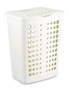 Корзина для белья CURVER VICTOR 40л кремовая