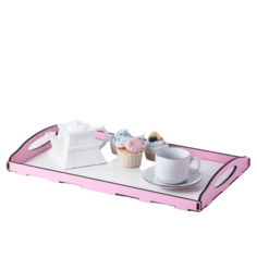 Поднос деревянный 50х30х5,9 см No Brand