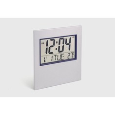 Часы электронные настенные, настольные, с будильником, 17.5 х 2 х 19 см No Brand