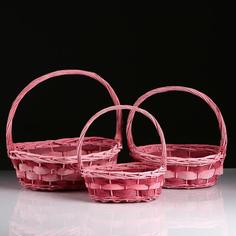 Набор корзин, 3 шт.42X34XH15/40, 35X28XH13/34,29X22XH11/30 см No Brand