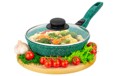 Сковорода универсальная Elan Gallery Гармония вкуса 20 см черный 120641