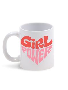 Кружка Каждому Своё Girl power, Девушка, Девочка 330 мл