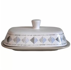 Масленка керамическая 19*12*7см Flatel