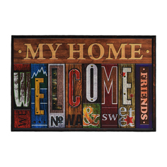Коврик PSV Velur My Home 90x60 см коричневый