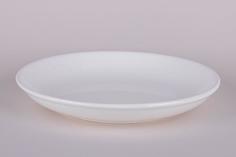 Тарелка обеденная SRHT016 КОРАЛЛ Общепит 25,5см.(х36) No Brand