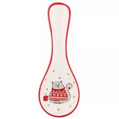 Подставка под ложку кермическая 24*9см Flatel